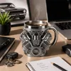 V8 Motor Tasse 300 ml mit Edelstahl-Innenbecher 3D Auto Produktbild-Vorschau 11