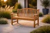 Teako Design Gartenbank Catania Teakholz Massiv Wetterfest Produktbild-Vorschau 3