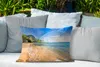 MuchoWow® Outdoor Kissen - Ein schöner Regenbogen am Produktbild-Vorschau 4