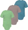 normani 3er Set Baby Merino Body Kurzarm Produktbild-Vorschau 2