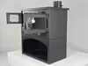 - Holzofen PRITY 1P34 10,1 kW mit Backofen & Metallplatte Produktbild-Vorschau 6