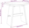 vidaXL Koupelnová stolička hnědá 50 x 29,5 x 50,5 cm Náhled obrázku produktu 8