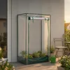 2 serre per pomodori, giardino, balcone, serra in plastica Anteprima dell’immagine prodotto 2