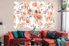 MuchoWow® Poster Rosen - Boho - Muster 180x120 cm - Produktbild-Vorschau 2
