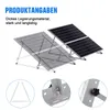 4X PV Halterung 118cm Verstärkter Solarmodul Geländer Produktbild-Vorschau 5