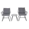 SVITA AMALFI Rattan Sitzgruppe Outdoor Gartenlounge 2 Produktbild-Vorschau 3