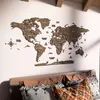 Dřevěná mapa světa na zeď – 3D dřevěná nástěnná mapa, Náhled obrázku produktu 5