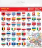 Nálepky s vlajkami Európy Náhľad obrázku produktu 2
