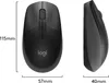 Logitech M190 Maus kabellos schwarz, anthrazit Produktbild-Vorschau 22