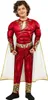 Shazam - Costume - Garçons BN5704 (XS) (Rouge/Or) Voir les images du produit 1
