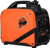 An orange and black inverter generator is shown from a side angle. Anteprima dell’immagine prodotto