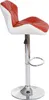 A red and white bar stool on a white background. Anteprima dell’immagine prodotto