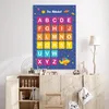 MuchoWow® - Leinwandbilder - Pädagogisch - Alphabet lernen Produktbild-Vorschau 4