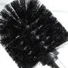 A close-up of a black toilet brush head. Náhled obrázku produktu