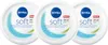 NIVEA Soft Erfrischende Feuchtigkeitscreme 3 x 200 ml Produktbild-Vorschau 1