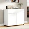 COSTWAY Sideboard, Küchenschrank mit Arbeitsplatte, Produktbild-Vorschau 2