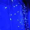 Eiszapfen-Lichterkette 800 LEDs blau 20 m + 10 m Zuleitung wasserdicht Voir les images du produit