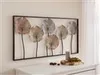 3D Wandbild "Lotus" aus Metall, 100x50 cm, Wandschmuck, Produktbild-Vorschau 2