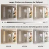 Spiegelschrank Badezimmer 120 cm, Badspiegel mit Produktbild-Vorschau 4