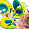 Pontonik dmuchany dziecięcy z daszkiem do wody na plaże do Podgląd zdjęcia produktu 3