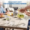 Glaskaraffe mit Deckel 1 Liter aus Borosilikatglas - Produktbild-Vorschau 6