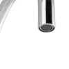 A close-up view of the aerator on a chrome faucet. Produktbild-Vorschau