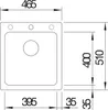 Blanco Naya 45 Schwarz - 526 572 Granitspüle Produktbild-Vorschau 7