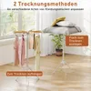 GOPLUS Wäscheständer klappbar, Wäschetrockner Ständer mit 8 Produktbild-Vorschau 5