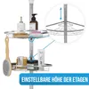 Strex Duschablage ohne Bohren | Edelstahl Teleskop Produktbild-Vorschau 6