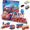 Mould King 12004 Klocki Technic Sterowany Pociąg z wagonami Podgląd zdjęcia produktu 1