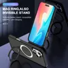 Hybrid Luxury Case für iPhone 16 Hülle Magnetring für Produktbild-Vorschau 2