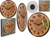 OOTB Glas Wanduhr Baumscheibe 27 x 30 x 4 cm Produktbild-Vorschau 6