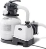 A white and gray Intex sand filter pump system is shown against a white background. Produktbild-Vorschau