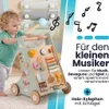Laavir Holz-Lauflernwagen mit Aktivitätspanel - Baby Walker Produktbild-Vorschau 5