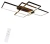 ZMH LED Deckenleuchte Dimmbar Modern Deckenlampe Schwarz Produktbild-Vorschau 10