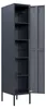 Lendo Online Lockerkast Metaal 35x50x180 cm Antraciet Productafbeelding-voorbeeld 5