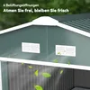 Outsunny Gerätehaus 12,4 m² Gartenhaus mit Satteldach, Produktbild-Vorschau 8