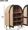 A product shot of a cabinet with dimensions indicated. Produktbild-Vorschau