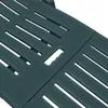 vidaXL Leżak z regulowanym podnóżkiem plastikowy zielony Podgląd zdjęcia produktu 4