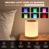 Tischlampe Kabellos LED Akku Nachttischlampe LED Nachtlicht Produktbild-Vorschau 2