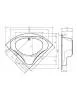 RIHO Neo Eck-Badewanne, Einbau, 2-Sitzer, weiß, B076001005 Produktbild-Vorschau 9