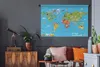 MuchoWow® Wandteppich Wandbehang Weltkarte Kinder - Modern Produktbild-Vorschau 5