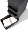 Schubladenbox DIN A5 4er mit Griffloch, Schwarz, 250 x 175 Produktbild-Vorschau 6