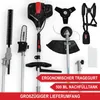 A collection of garden tools and accessories laid out on a white background. Produktbild-Vorschau