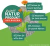 A marketing image showing a plant with text overlays highlighting its mineral content and benefits. Produktbild-Vorschau