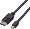 ROLINE DisplayPort Kabel, DP ST - Mini DP ST, schwarz, 5 m Produktbild-Vorschau 1