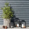 Kosze House Nordic 2 szt. Okrągły bluszcz Kubu rattan Podgląd zdjęcia produktu 9