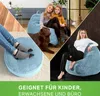 Green Bean® 2er Set Indoor XXL Sitzsack + Pouf mit Produktbild-Vorschau 7