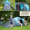Skandika Kuppelzelt Hammerfest für 6 Personen | Campingzelt Produktbild-Vorschau 4