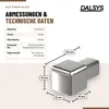 Dalsys Endstück Quadratprofil 10mm Edelstahl poliert Produktbild-Vorschau 2